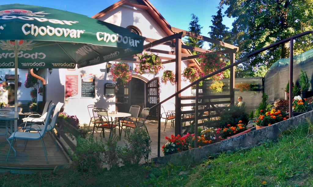 Hostinec U Pejska A Kocicky Маріанські Лазні Екстер'єр фото